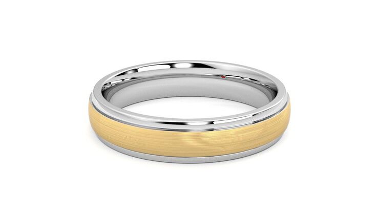 Taylor & Hart Croft Wedding Ring 360 degree image 11