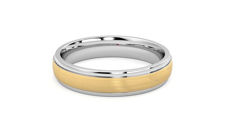 Taylor & Hart Croft Wedding Ring 360 degree image 14