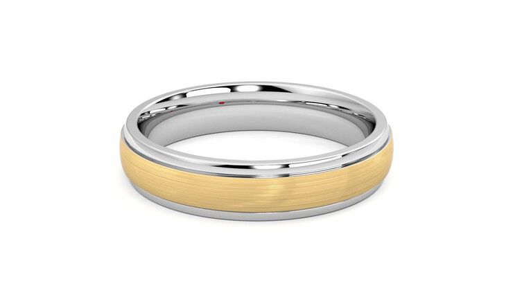 Taylor & Hart Croft Wedding Ring 360 degree image 18