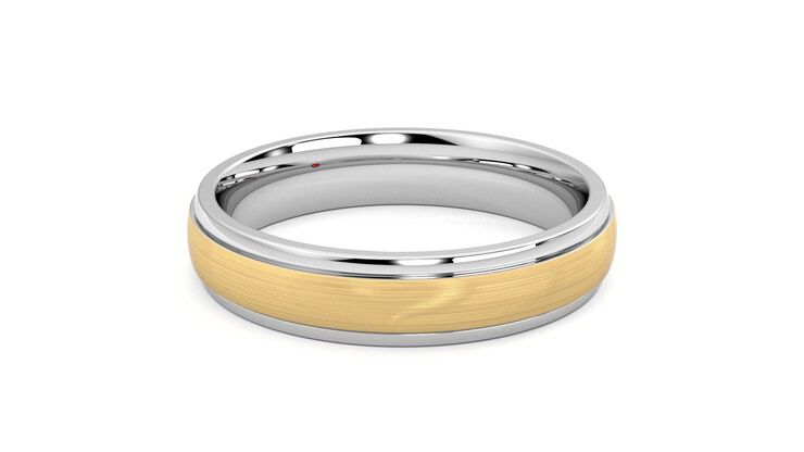 Taylor & Hart Croft Wedding Ring 360 degree image 20