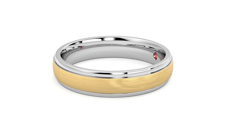 Taylor & Hart Croft Wedding Ring 360 degree image 22