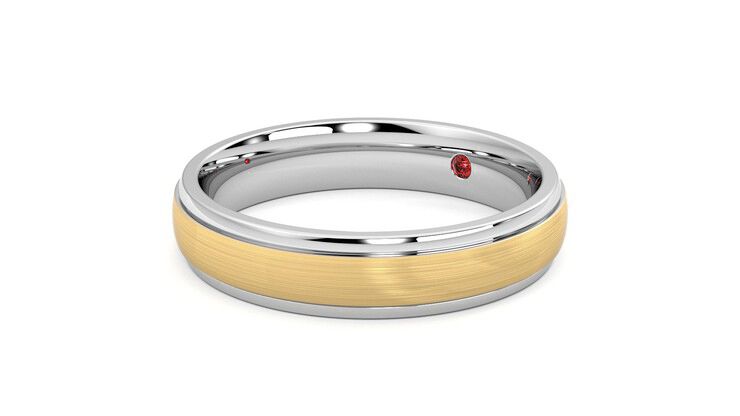 Taylor & Hart Croft Wedding Ring 360 degree image 24