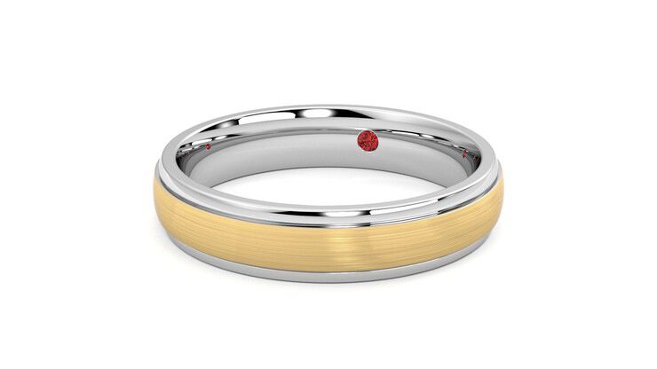 Taylor & Hart Croft Wedding Ring 360 degree image 26