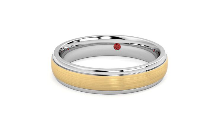Taylor & Hart Croft Wedding Ring 360 degree image 27