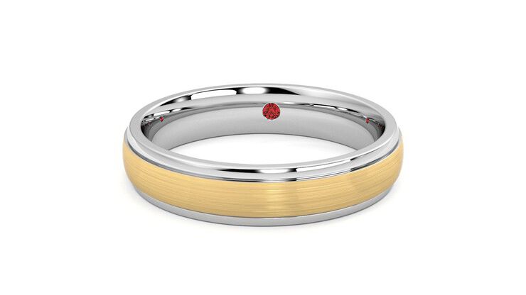 Taylor & Hart Croft Wedding Ring 360 degree image 28