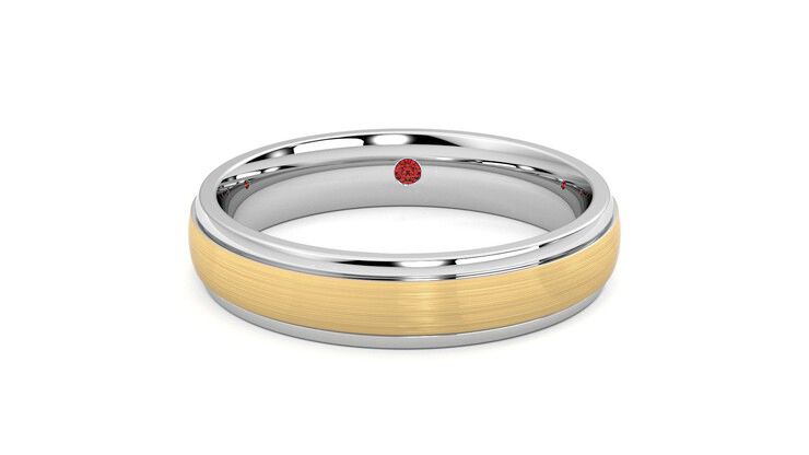 Taylor & Hart Croft Wedding Ring 360 degree image 29