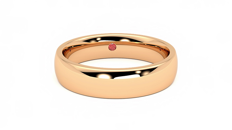 Taylor & Hart Cypress Wedding Ring 360 degree image 1