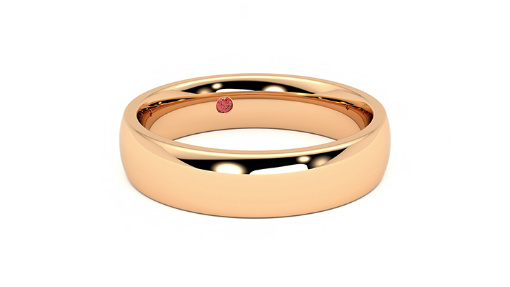 Taylor & Hart Cypress Wedding Ring 360 degree image 3
