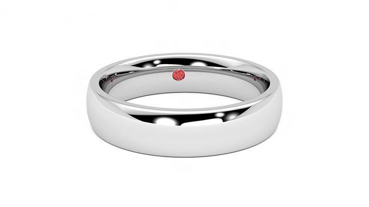 Taylor & Hart Cypress Wedding Ring 360 degree image 1