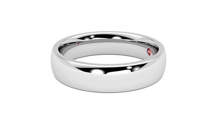 Taylor & Hart Cypress Wedding Ring 360 degree image 21