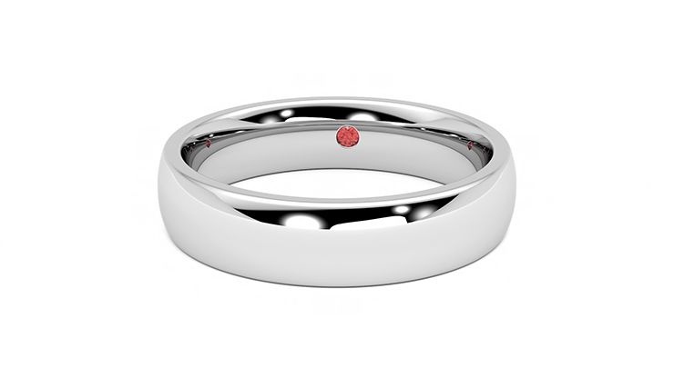 Taylor & Hart Cypress Wedding Ring 360 degree image 27