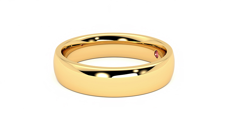 Taylor & Hart Cypress Wedding Ring 360 degree image 21