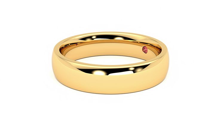 Taylor & Hart Cypress Wedding Ring 360 degree image 22