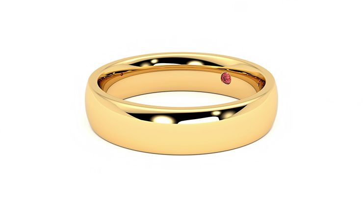 Taylor & Hart Cypress Wedding Ring 360 degree image 23
