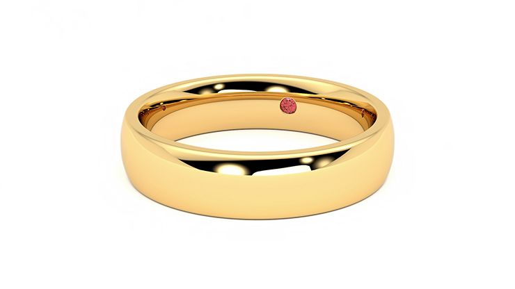 Taylor & Hart Cypress Wedding Ring 360 degree image 25