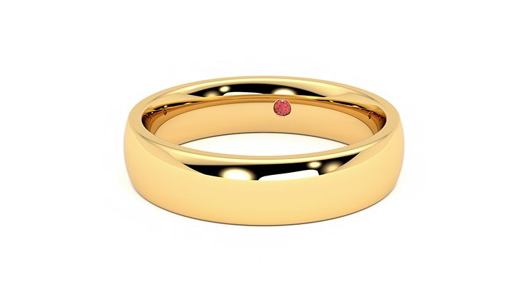 Taylor & Hart Cypress Wedding Ring 360 degree image 26