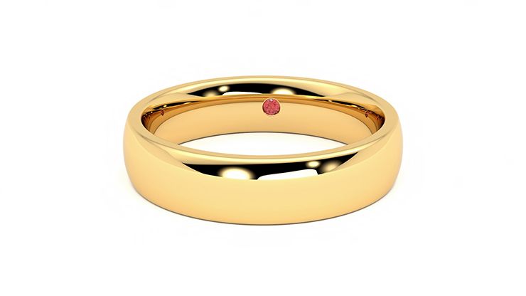 Taylor & Hart Cypress Wedding Ring 360 degree image 27