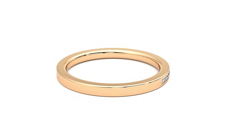 Taylor & Hart Daffodil Wedding Ring 360 degree image 13