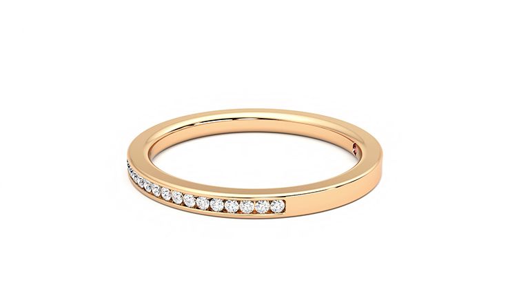 Taylor & Hart Daffodil Wedding Ring 360 degree image 21