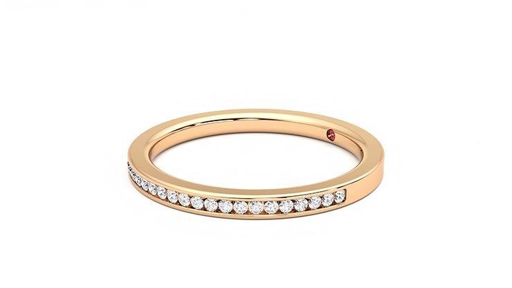 Taylor & Hart Daffodil Wedding Ring 360 degree image 23