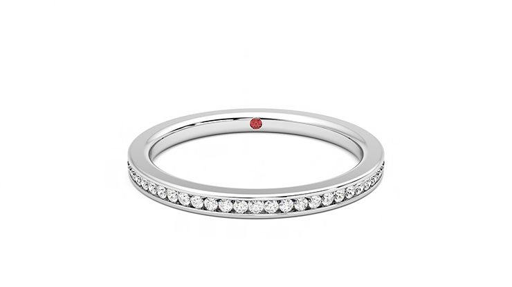 Taylor & Hart Daffodil Wedding Ring 360 degree image 0