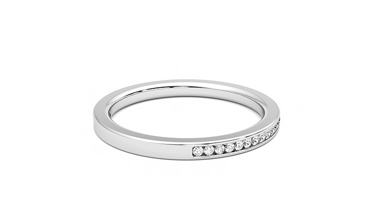 Taylor & Hart Daffodil Wedding Ring 360 degree image 10