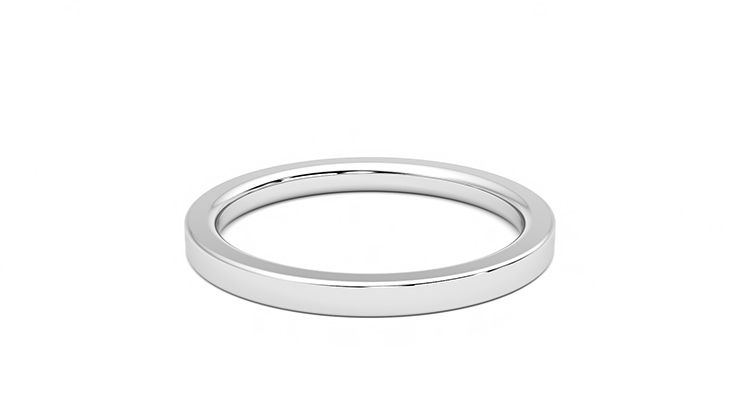 Taylor & Hart Daffodil Wedding Ring 360 degree image 15
