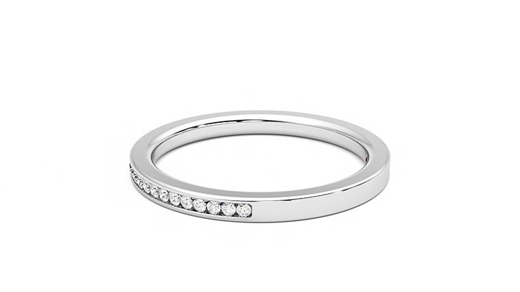Taylor & Hart Daffodil Wedding Ring 360 degree image 20
