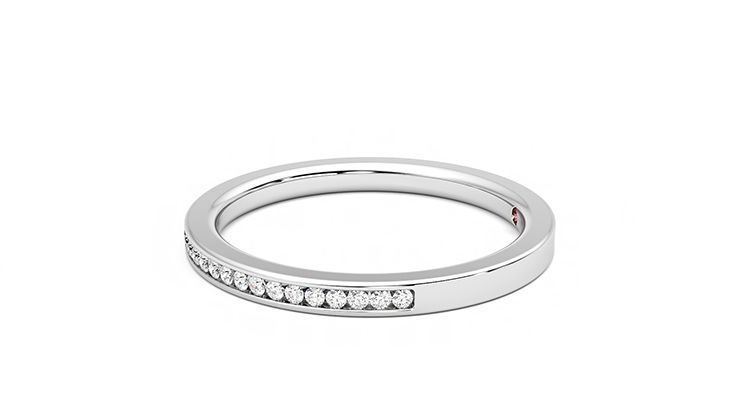 Taylor & Hart Daffodil Wedding Ring 360 degree image 21