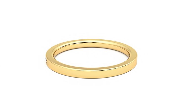 Taylor & Hart Daffodil Wedding Ring 360 degree image 16