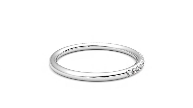 Taylor & Hart Daisy Wedding Ring 360 degree image 12