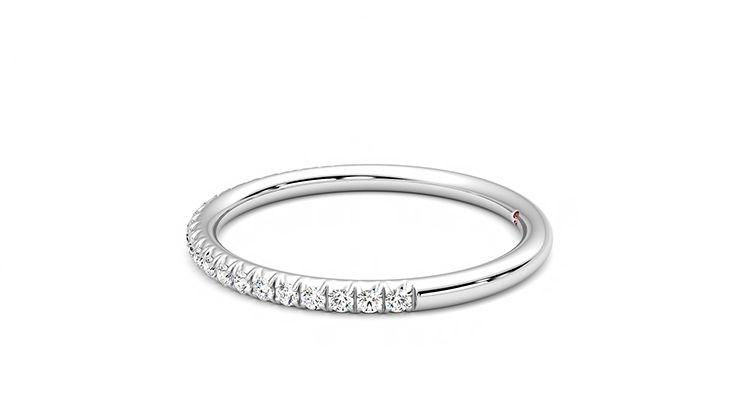 Taylor & Hart Daisy Wedding Ring 360 degree image 21