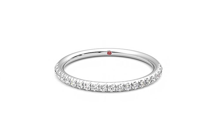 Taylor & Hart Daisy Wedding Ring 360 degree image 29