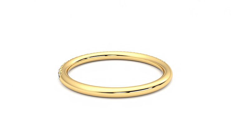 Taylor & Hart Daisy Wedding Ring 360 degree image 16
