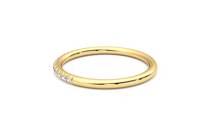 RG1084 Large Gold Ring with a Round Flat Top – ArtisanEffect