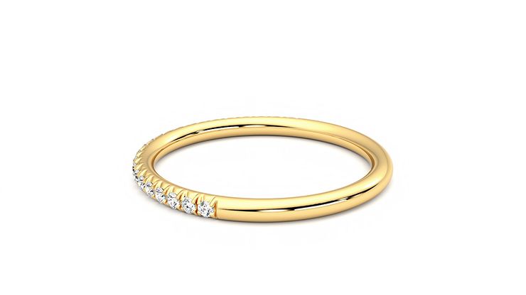 Taylor & Hart Daisy Wedding Ring 360 degree image 19
