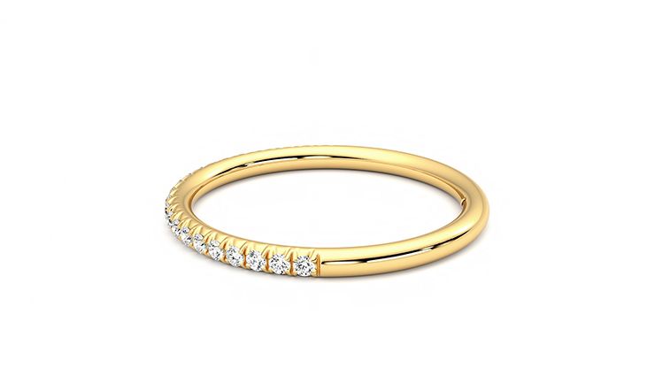 Taylor & Hart Daisy Wedding Ring 360 degree image 20
