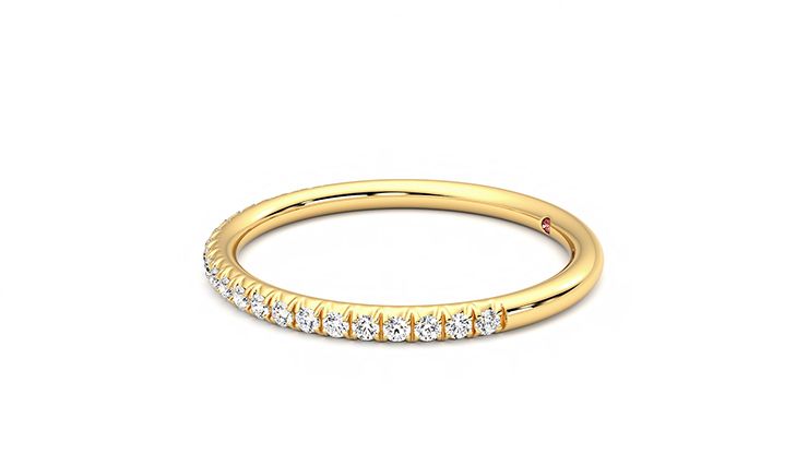 Taylor & Hart Daisy Wedding Ring 360 degree image 22