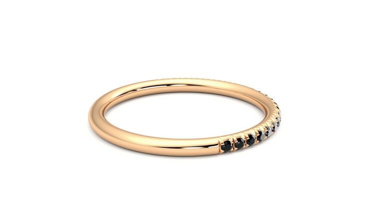 Taylor & Hart Daisy Wedding Ring 360 degree image 11
