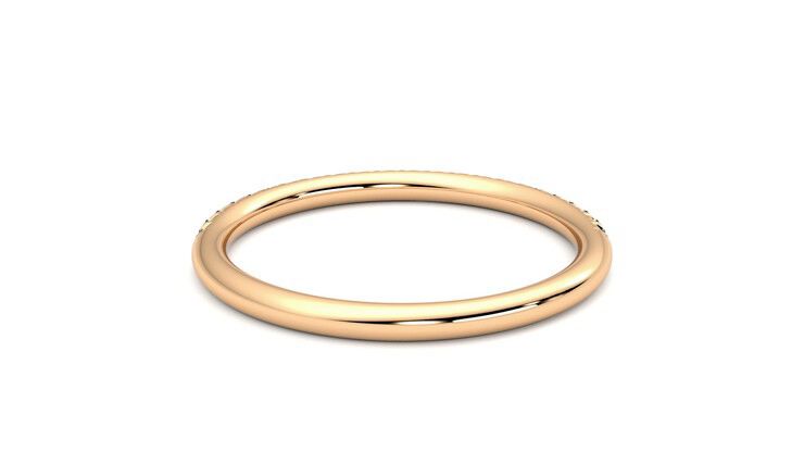 Taylor & Hart Daisy Wedding Ring 360 degree image 15
