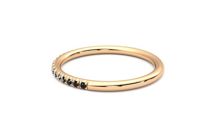 Taylor & Hart Daisy Wedding Ring 360 degree image 19