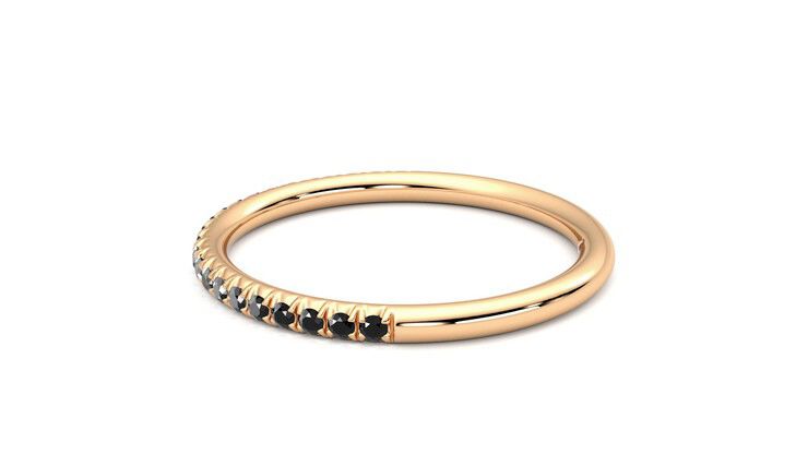 Taylor & Hart Daisy Wedding Ring 360 degree image 20