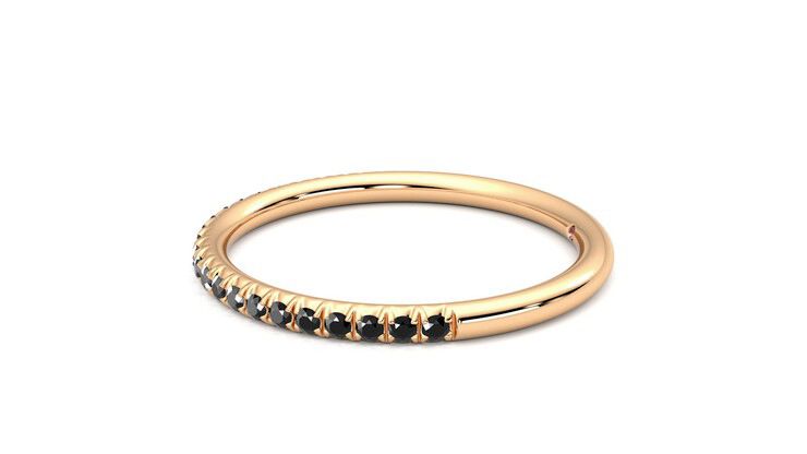 Taylor & Hart Daisy Wedding Ring 360 degree image 21