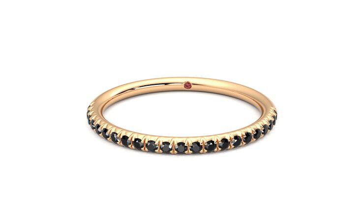 Taylor & Hart Daisy Wedding Ring 360 degree image 28