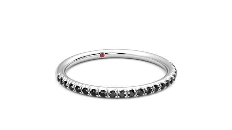 Taylor & Hart Daisy Wedding Ring 360 degree image 4