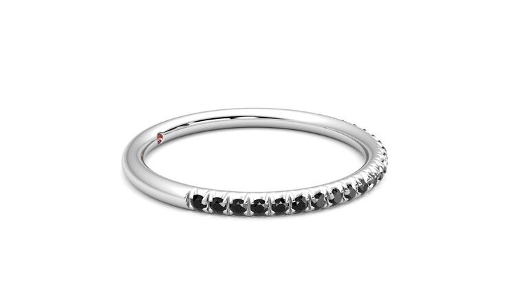 Taylor & Hart Daisy Wedding Ring 360 degree image 8