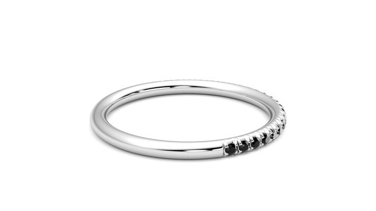 Taylor & Hart Daisy Wedding Ring 360 degree image 11