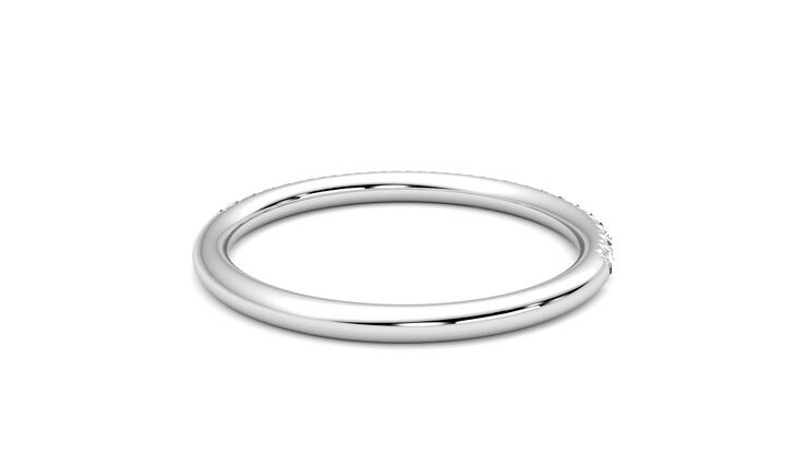 Taylor & Hart Daisy Wedding Ring 360 degree image 14