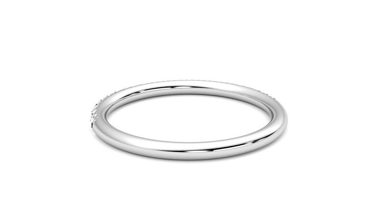 Taylor & Hart Daisy Wedding Ring 360 degree image 16