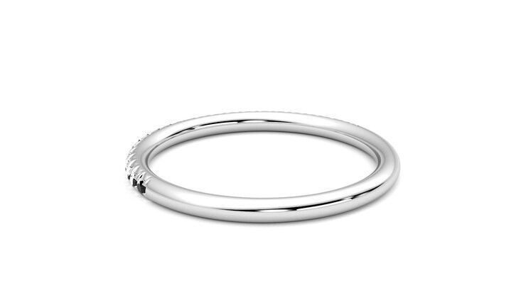 Taylor & Hart Daisy Wedding Ring 360 degree image 17